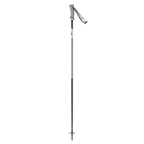Scott W Kira Ski Pole Schwarz - Stabiler Damen Aluminium Skistock, Größe 120 cm - Farbe Black Pearl