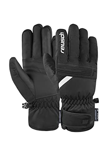 Reusch Herren Baldo R-tex® Xt Atmungsaktiv Kurzer Abschluss Winter-Handschuhe, 7701 Black/White, 8.5 EU