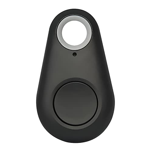 Retoo Schlüsselfinder Bluetooth Schwarz Multifunktionaler mit App und Alarm Smart Tracker Schlüssel Tasche Portemonnaie Finder Kompatibel mit iOS/Android, Anti-Lost Key Gegenstandsfinder