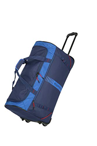 travelite Trolley Reisetasche mit Rollen, Sporttasche BASICS ACTIVE, Rolltasche mittelgroß im frischen Design, 71 cm, 86 Liter