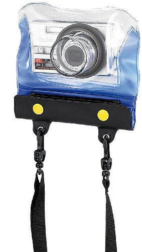 Somikon Unterwasserhülle Kamera: Unterwasser-Kameratasche Z-38 mit Objektivführung (wasserdichtes Foto-Kamera-Gehäuse, wasserdichte Kamera Hülle, Unterwassergehäuse)