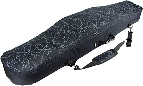 Witan SNOWBOARDTASCHE Board Bag Snowboard Tasche 155/165 cm Snowboardbag Boardsack Rucksack mit Tragegriff Sack (20 - Donner, 155)