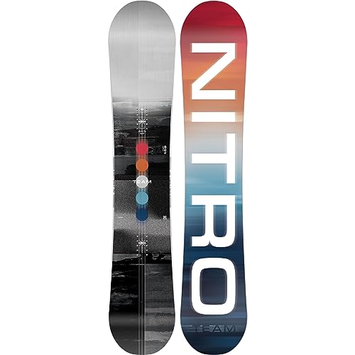 Nitro Snowboards Herren Team GULLWING BRD ´23, Freestyleboard, Directional Twin, Gullwing Rocker, All-Terrain