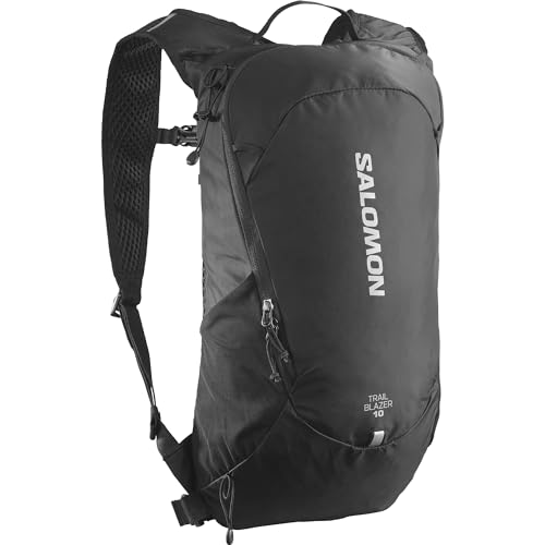 Salomon Trailblazer 10 Unisex-Wanderrucksack, Vielseitigkeit, Einfach zu handhaben, Komfort und geringes Gewicht, Schwarz