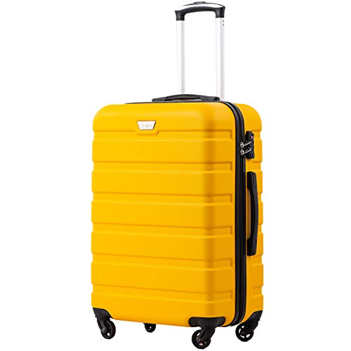 COOLIFE Hartschalen-Koffer Trolley Rollkoffer Reisekoffer ardschale Boardcase Handgepäck mit TSA-Schloss und 4 Rollen
