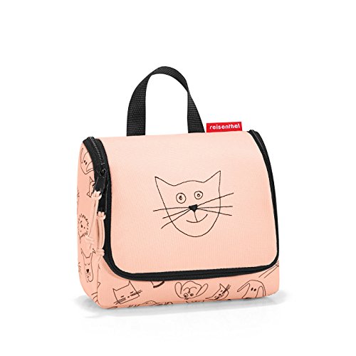 reisenthel toiletbag S Kids cats and dogs rose Ma?e: 18,5 x 16 x 7 cm/Volumen: 1,5 l
