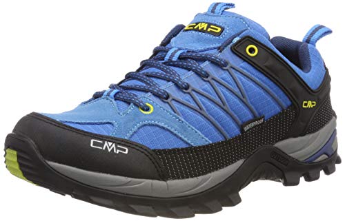 CMP Herren Rigel Low Shoe WP Trekking Shoes, Indigo Marine, 42 EU