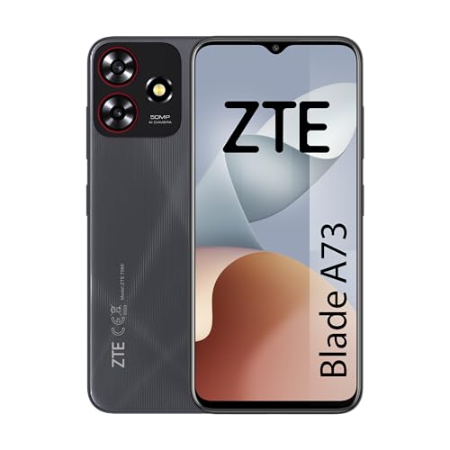ZTE Smartphone Blade A73 (16,56cm (6,6 Zoll) HD+ Display,LTE, 4GB RAM und 128GB interner Speicher, 50MP Hauptkamera und 5MP Frontkamera, Dual-SIM Nano, Android 13) schwarz