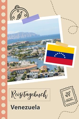 Reisetagebuch zum Ausfüllen - Venezuela: Ein Lustiger Reisetagebuch zum selberschreiben für Ihre Reise nach Venezuela für Paare, Männer und Frauen mit Anregungen und Checklisten.