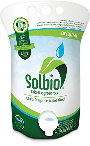 Solbio Original XL - 1.6L Sanitärflüssigkeit - ökologischer Sanitärzusatz für Campingtoilette - 40 Dosierungen
