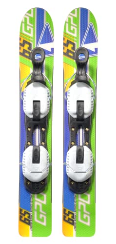 GPO Snowblade 'Racing Figl' | Renn-Kurz-Ski inkl. GC-001-Bindung | 65 cm Länge | Big-Foot-Ski für Herren und Damen