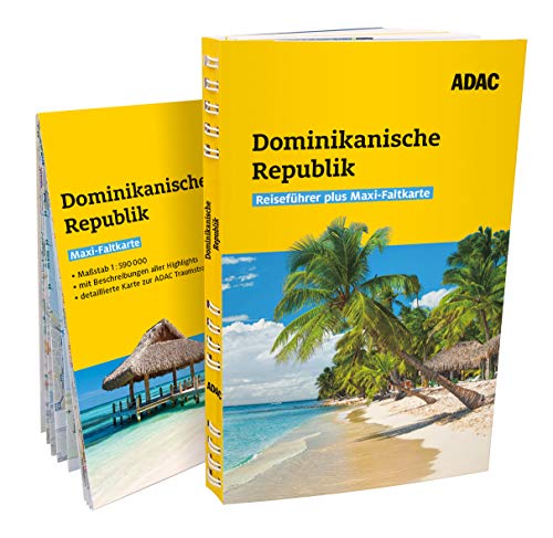 ADAC Reiseführer plus Dominikanische Republik: Mit Maxi-Faltkarte und praktischer Spiralbindung