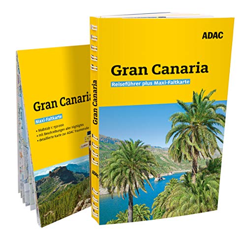 ADAC Reiseführer plus Gran Canaria: Mit Maxi-Faltkarte und praktischer Spiralbindung