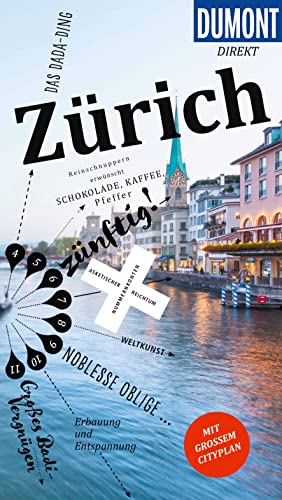 DuMont direkt Reiseführer Zürich: Mit großem Cityplan
