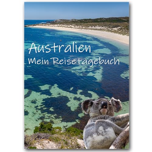 Calmondo Reisetagebuch Australien zum Selberschreiben | Tagebuch - Notizbuch mit viel Abwechslung, spannenden Aufgaben, tollen Fotos uvm | gestalte deinen individuellen Reiseführer |...